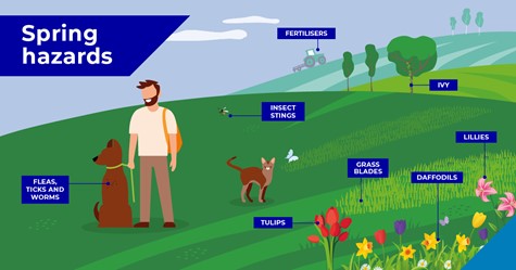 Spring hazards in Ilford